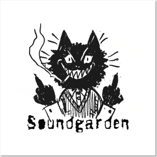 soundgarden and the bad cat Posters and Art